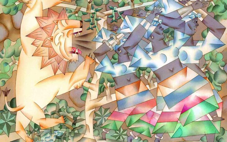 El ilustrador Miguel Calatayud expone ‘Un mundo propio’ en el Museu Boca del Calvari de Benidorm 